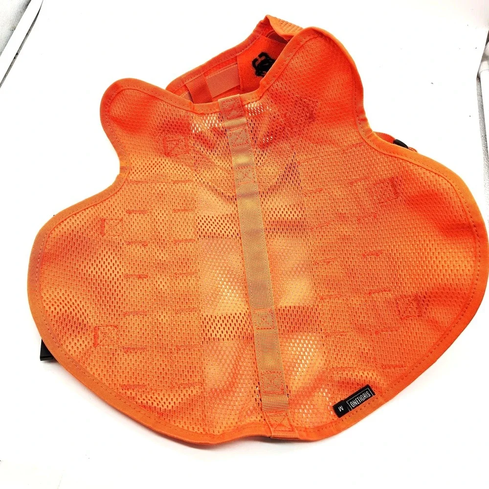 OneTigris Tactical Dog‎ Harness No Pull size M Breathable Mesh Handle Orange